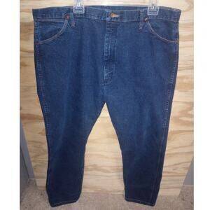 Men's Wrangler Jeans 42x34 13MWZDD Dark Wash